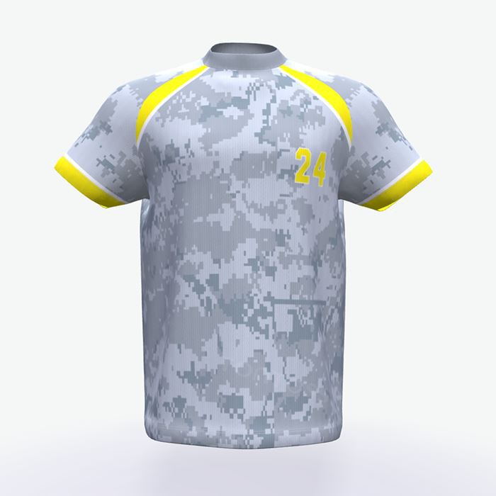 2017 Μόδα Custom Μπέιζμπολ T Shirt, camo Μπέιζμπολ Jersey